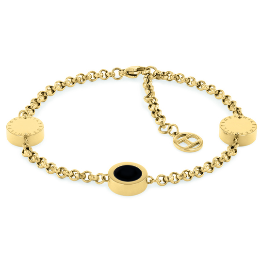 Tommy Hilfiger Iconic Circle Onyx rannekoru THJ2780659