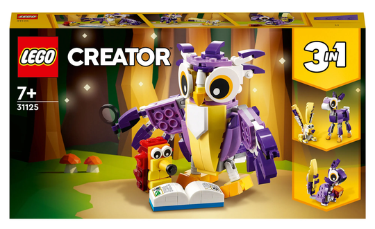 LEGO® Creator 3in1 31125 Mielikuvitusmetsän Olennot