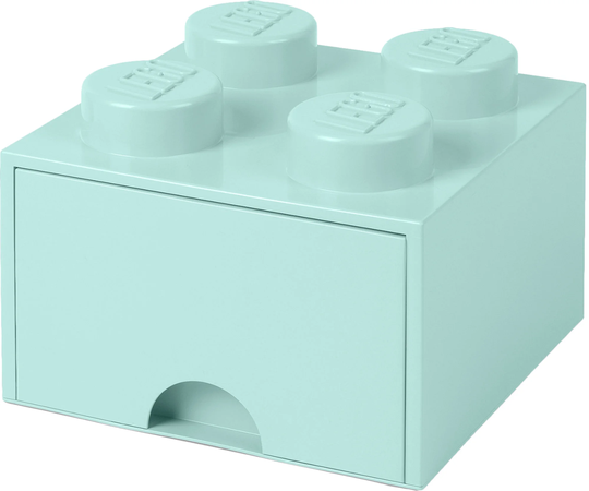 LEGO Säilytyslaatikko 4, Turkoosi