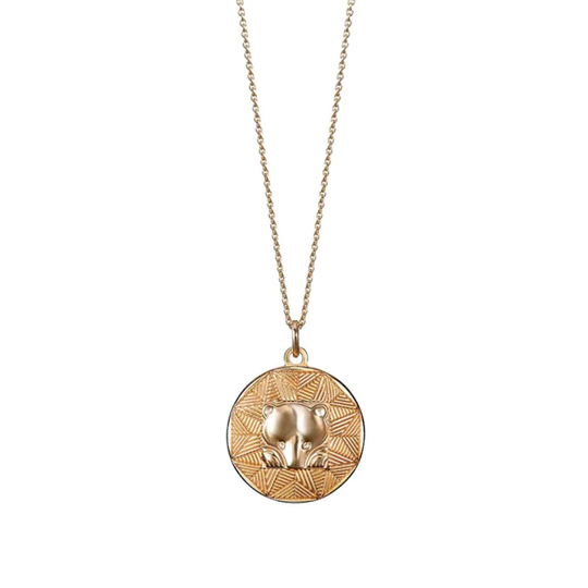 Kalevala Amuletti Pohjankarhu riipus, pronssi, Originals