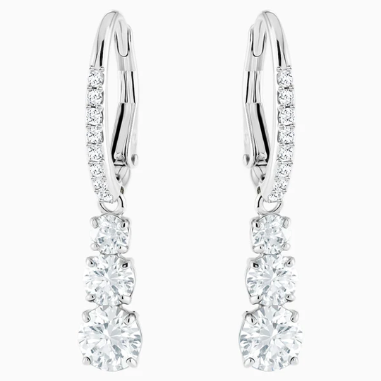 Swarovski Attract Trilogy korvakorut, kirkas