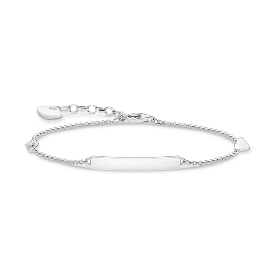 Thomas Sabo Heart with Infinity rannekoru, hopeaa, A1976-051-14