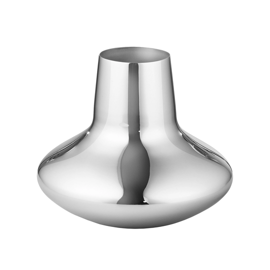 Georg Jensen HK maljakko, teräs, pieni