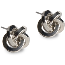 PEARLS FOR GIRLS Knot Earring Silver 1 set