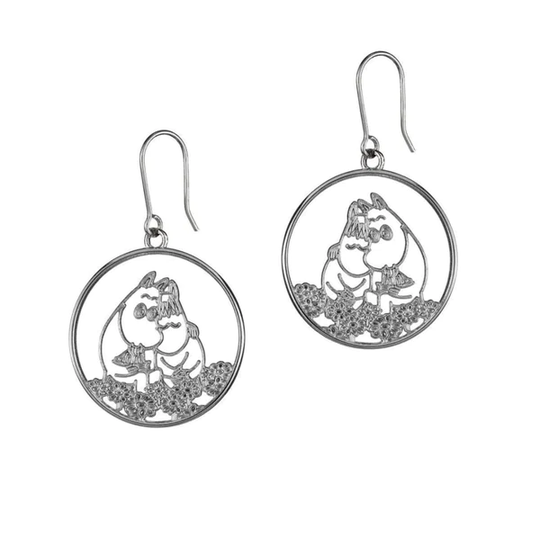 Lumoava x Moomin, Rakkaus korvakorut, hopeaa