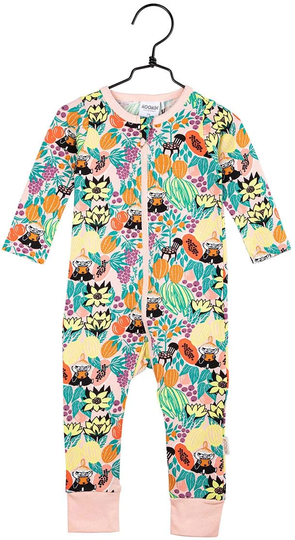 Muumi Papaya Pyjama, Vaaleanpunainen, Koko 62