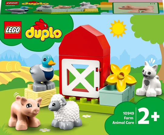 LEGO DUPLO Town 10949 Maatilan Eläimet