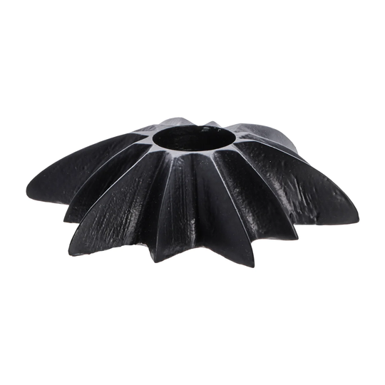 Lene Bjerre Caville kynttilänjalka tähti 9,5 cm black