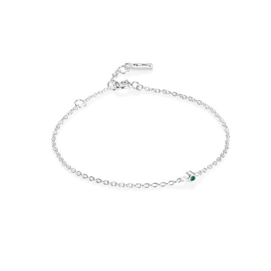 Efva Attling Micro Blink Emerald -rannekoru 14-100-01893
