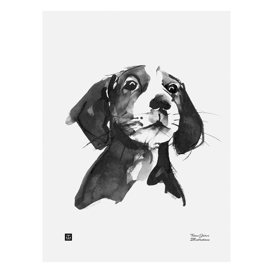 Teemu Järvi Illustrations Herkkuja kiitos juliste, 30 x 40 cm