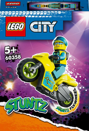 LEGO City Stuntz 60358 Cyberstunttipyörä