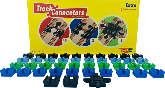 TOY2 Track Connector 40 Basis and Intersection Liittimet