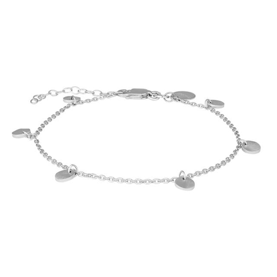Nordahl Andersen Disc5 Rodiumpinnoitettu Hopea Rannekoru 825495