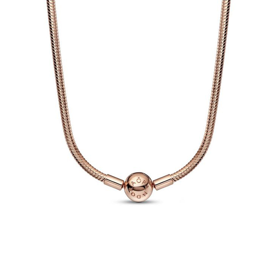 Pandora Moments Rose Snake Chain kaulakoru 45 cm 382234C00