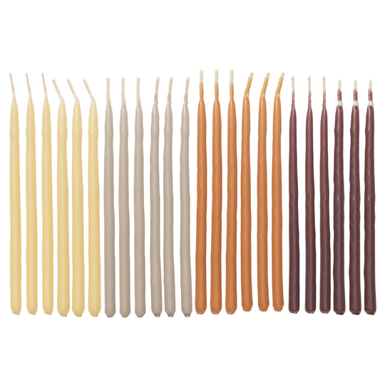 ferm LIVING Miniature kynttilät, 24 kpl, calm