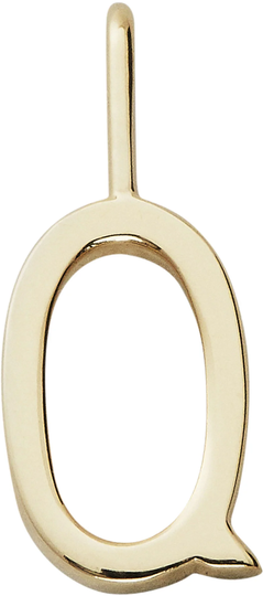 Design Letters Kirjainriipus 10mm Q, Gold