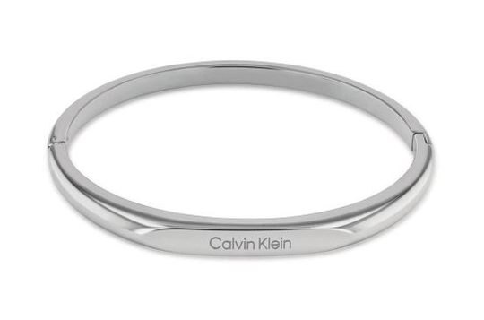 Calvin Klein Faceted Bar Bangle Ruostumaton Teräs Rannekoru 35000045