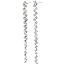 14214-6053 Belief Long Crystal Deco Earrings 1 set