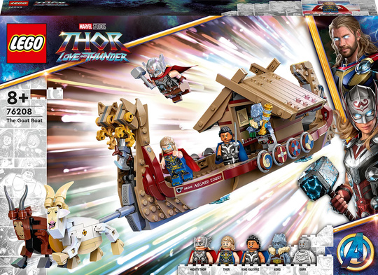 LEGO Super Heroes 76208 Vuohilaiva