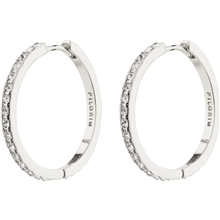 67231-6063 EBNA Maxi Crystal Hoops 1 set