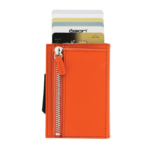 Ögon Designs Cascade Wallet Zipper -lompakko CZ_ORANGE