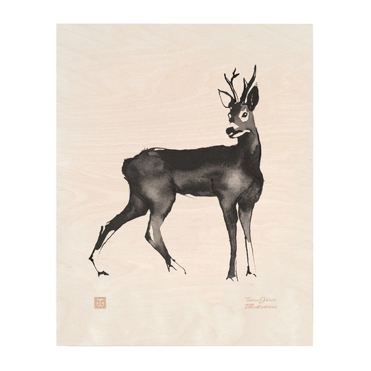 Teemu Järvi Illustrations Kauris vanerijuliste