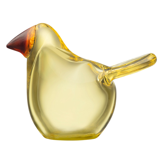 Iittala Birds by Toikka Sieppo, sitruunankeltainen - kupari