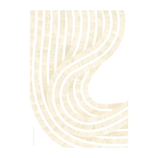 Paper Collective Entropy Sand 01 -juliste 50 x 70 cm