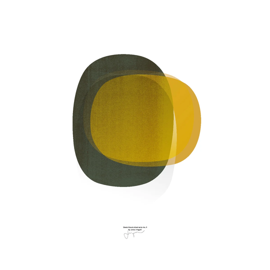 Paper Collective Sketchbook Abstract 01 juliste 50x70 cm