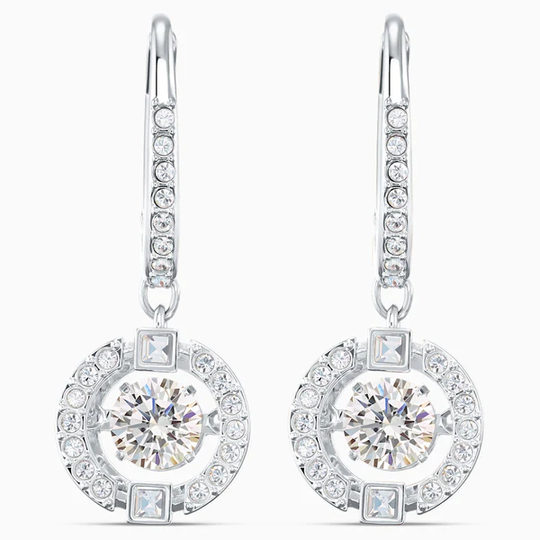Swarovski Sparkling Dance korvakorut, valkoinen