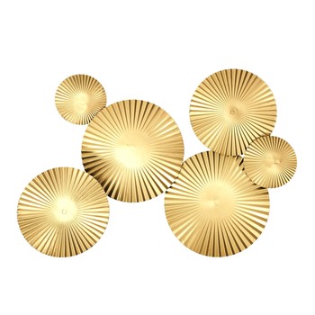 Maalaukset, taulut The home deco factory DECO MURALE METAL DORE M4