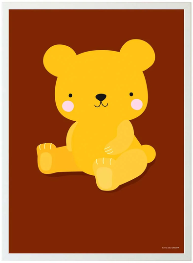 A Little Lovely Company Bear Juliste