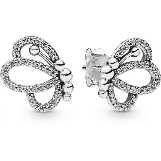 Pandora Butterfly Outlines -korvakorut 297912CZ
