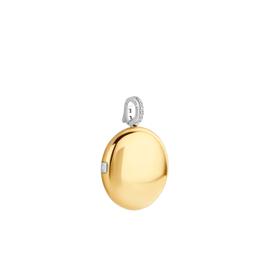 Ti Sento - kaulakoru kullattu medaljonki 6772ZY
