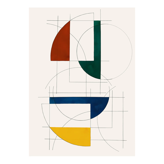 Paper Collective Constructions 01 -juliste 50x70 cm