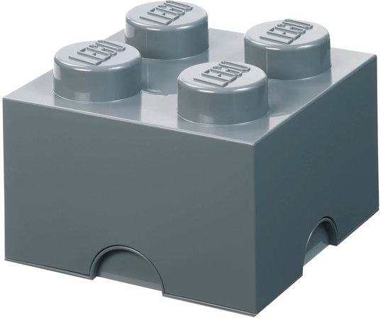 LEGO Säilytyslaatikko 4, Dark Grey