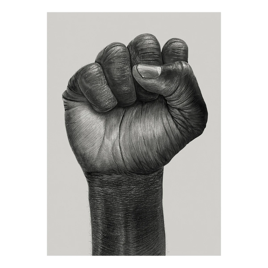 Paper Collective Raised Fist juliste 30x40 cm