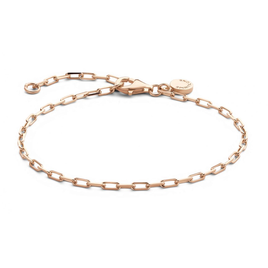 Spirit Icons Echo Bracelet Ruusukullattu Hopea Rannekoru S20444