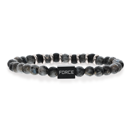Scrouples Force Mens Ruostumaton Teräs Rannekoru 03221,H