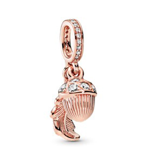Pandora Rose Acorn & Leaf Hanging -riipus 788248CZ