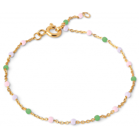 Enamel Lola Wilderness Kullattu Hopea Rannekoru B66G-WILDERNESS