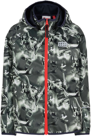 LEGO Wear Sakso Softshell Takki, Dark Green, 104