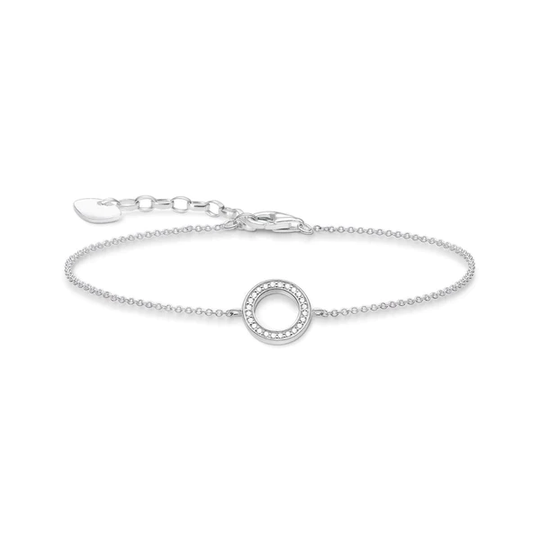 Thomas Sabo Circle rannekoru, hopeaa, A1652-051-14