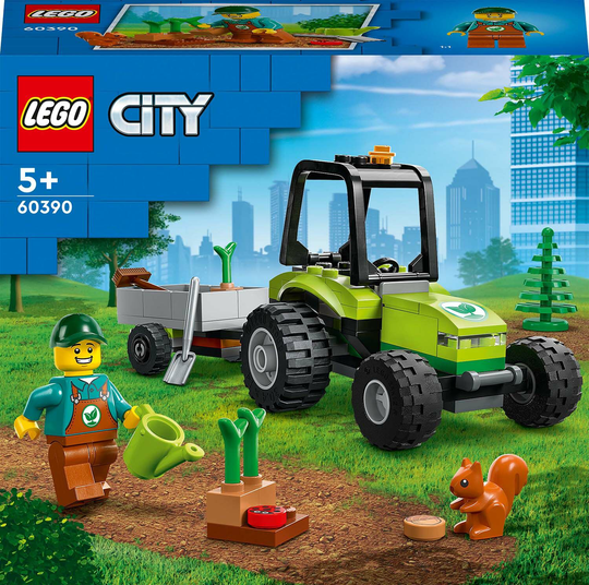 LEGO City Great Vehicles 60390 Puistotyöntekijän Traktori