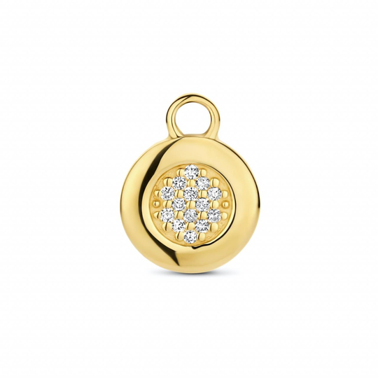Spirit Icons Gaia Drop 14 Karaatin Kulta Riipus Korvakoruun Ja Timantteja 0,042 Carat W/vs S64036