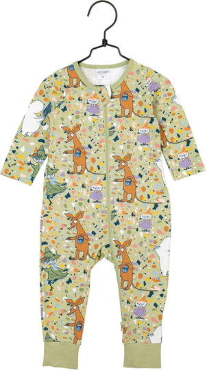 Muumi Muumitalo Terazzo Jumpsuit, Light Green