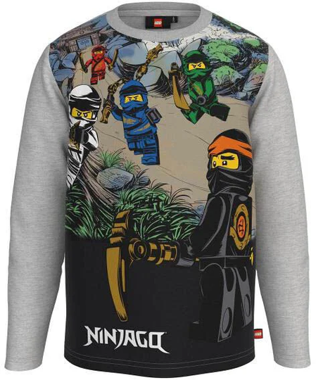 Lego Wear Trikoopaita, Grey melange, Koko 104