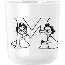 Moomin ABC muki 0.2 L Moomin white M