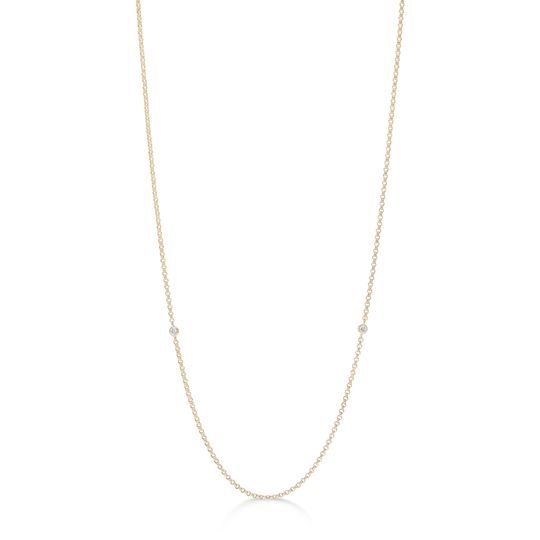 Julie Sandlau Legacy Necklace 18 Karaatin Kulta Kaulakoru Ja Timantteja 0,08 Carat Tw YG-NL397