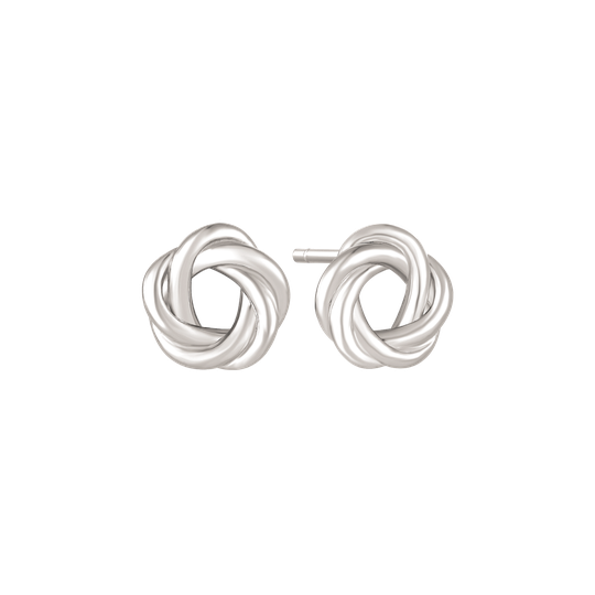 Støvring Design Circle Rodiumpinnoitettu Hopea Korvakorut 10323026